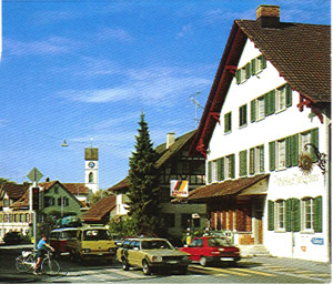 Street in Dielsdorf